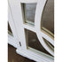 Keats Mirrored Sideboard White